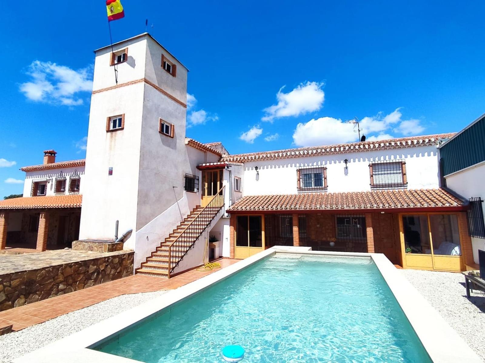Villa Cerro Moreno Ossa de Montiel Buitenkant foto